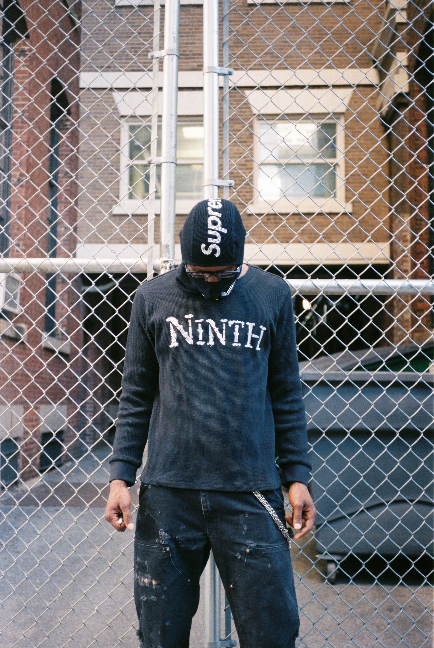NINTH waffle knit thermal